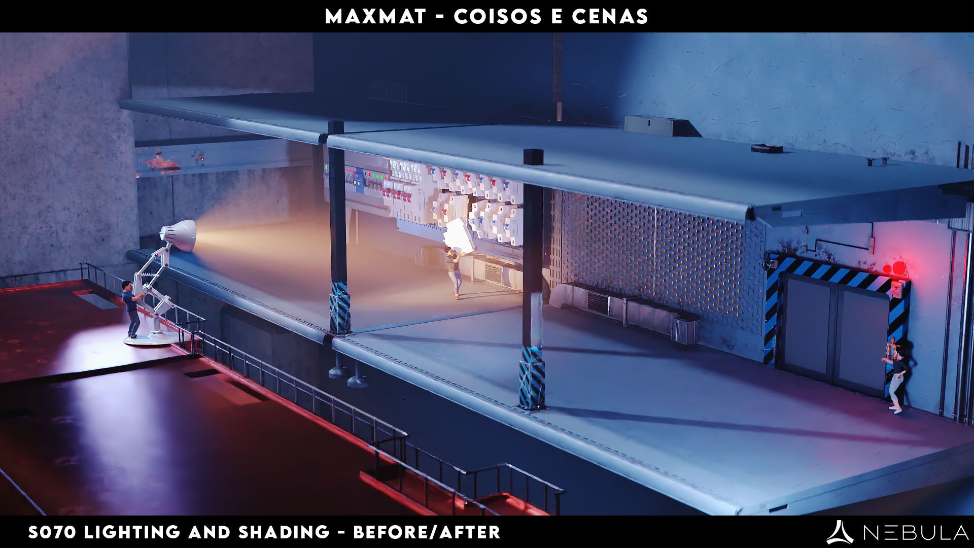 Maxmat 3D Model Closeup Final Render Redshift Cinema4d